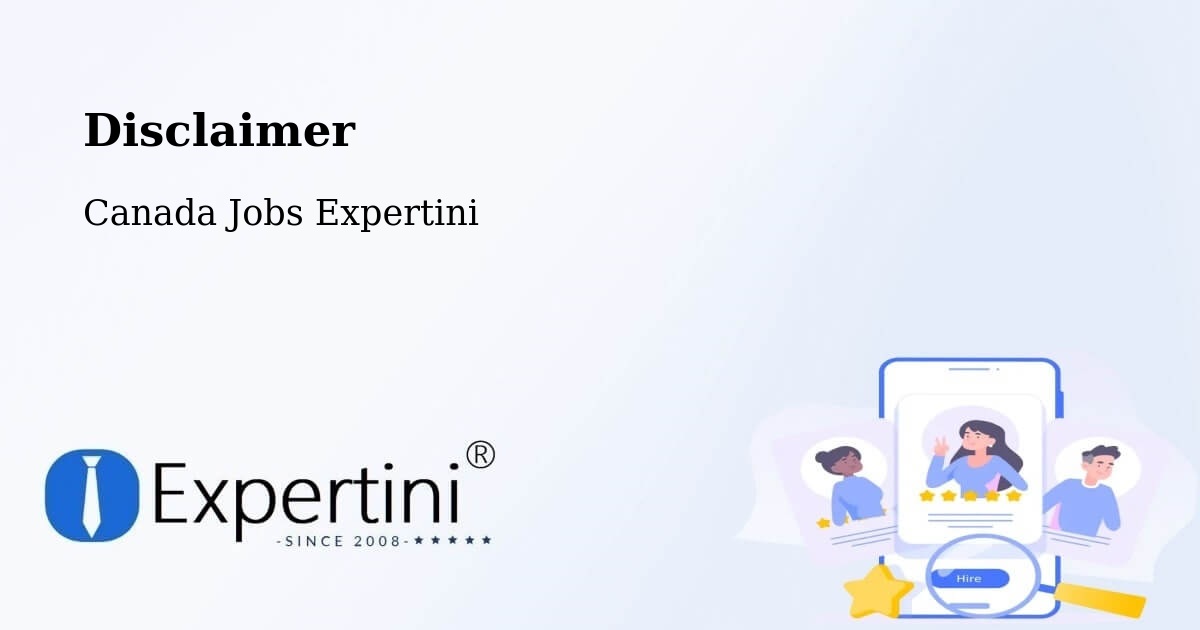 Disclaimer – Midland - Canada Jobs Expertini